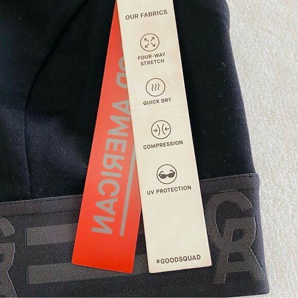 GOOD AMERICAN SPORTS BRA THE CROSSBACK ICON NWT - Picture 6 of 11
